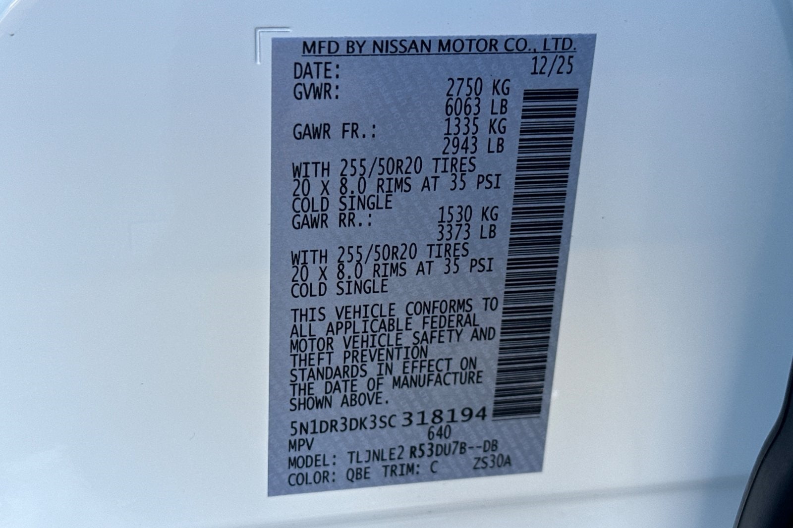 2025 Nissan Pathfinder Platinum