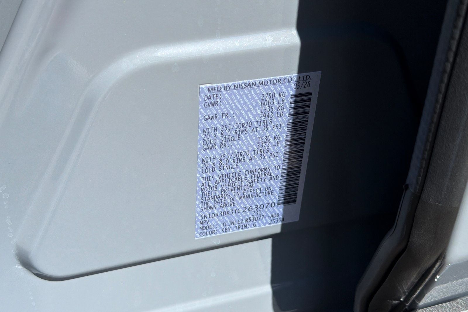 2026 Nissan Pathfinder Platinum