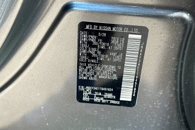 2026 Nissan Armada SV
