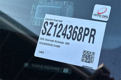 2025 Chevrolet Silverado 1500 LT LT 4WD