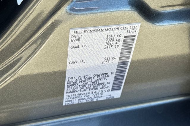 2025 Nissan Altima 2.5 S 2.5 S