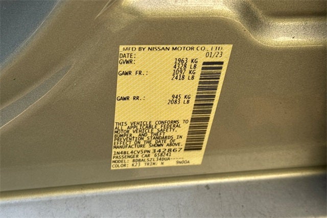 2023 Nissan Altima 2.5 SR SR