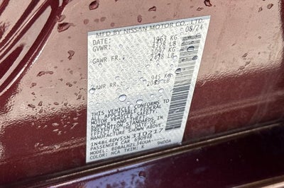 2025 Nissan Altima 2.5 SV 2.5 SV