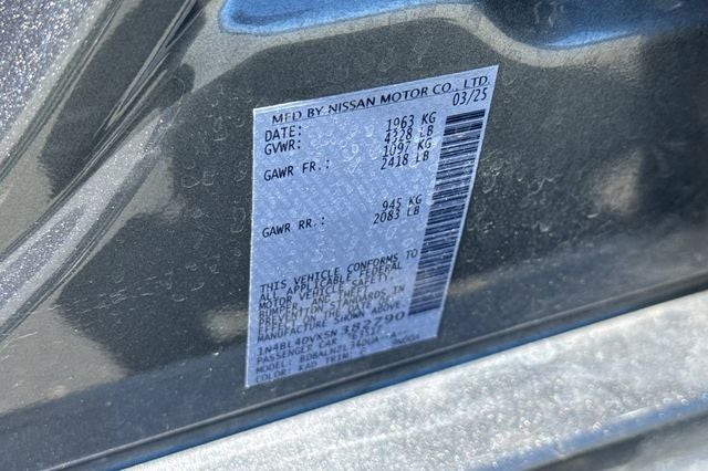 2025 Nissan Altima 2.5 SV 2.5 SV