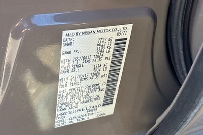 2023 Nissan Frontier PRO-X