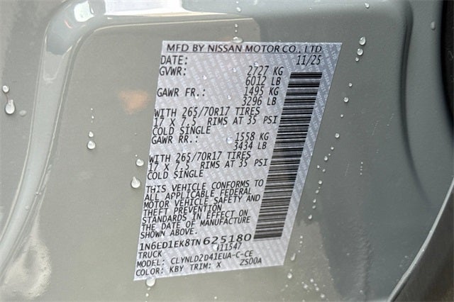 2026 Nissan Frontier PRO-4X PRO-4X R (Roush)