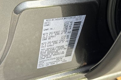 2026 Nissan Frontier Crew Cab SV Long Bed