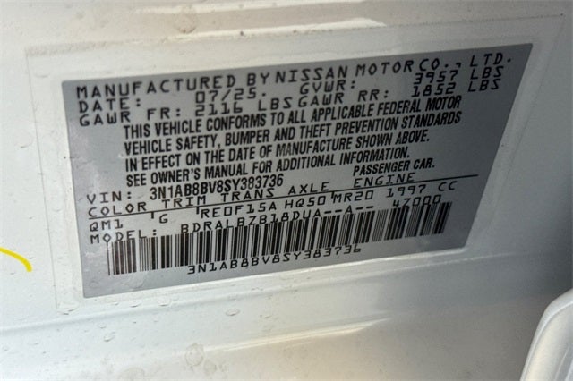 2025 Nissan Sentra S