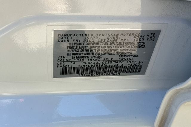 2023 Nissan Sentra SV