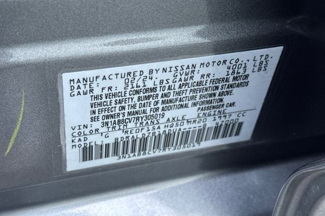 2024 Nissan Sentra SV SV FWD