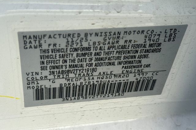 2026 Nissan Sentra S