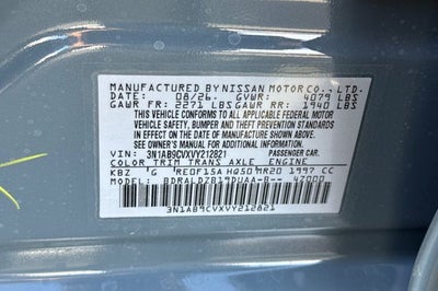 2027 Nissan Sentra SV