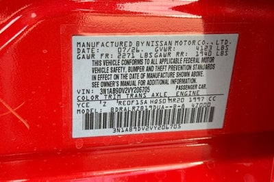 2027 Nissan Sentra SR