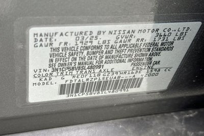 2025 Nissan Kicks Play S