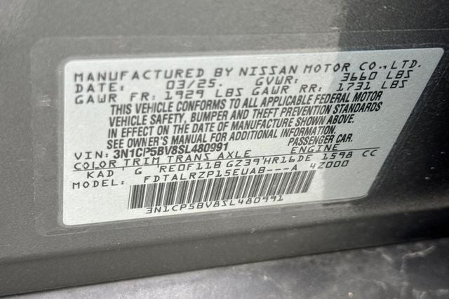 2025 Nissan Kicks Play S