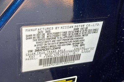 2026 Nissan Kicks SV