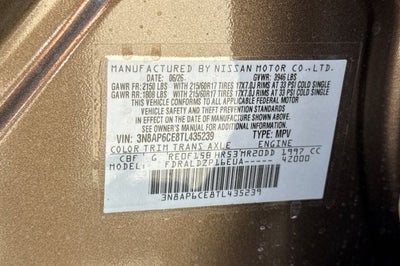 2026 Nissan Kicks SV