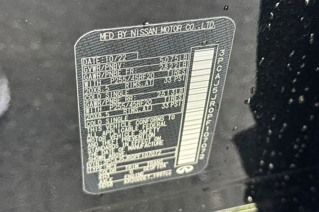 2023 INFINITI QX55 LUXE