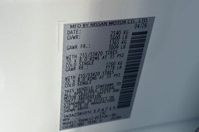 2026 Nissan Murano SV