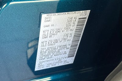 2026 Nissan Murano Platinum