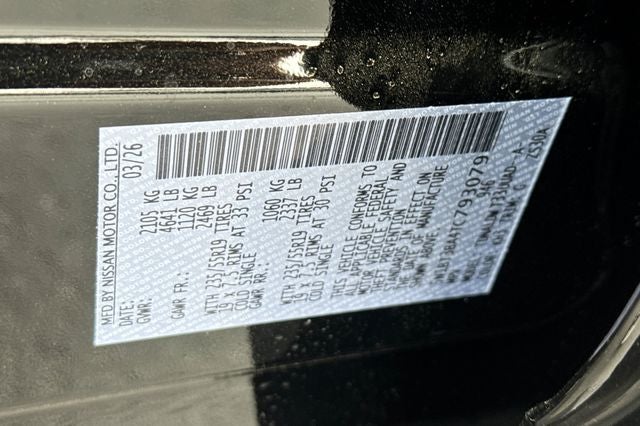 2026 Nissan Rogue Dark Armor