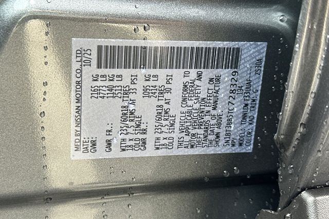 2026 Nissan Rogue SV