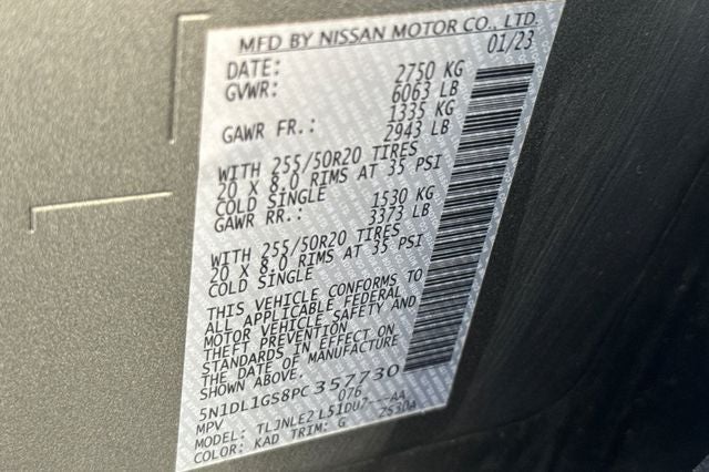 2023 INFINITI QX60 Sensory