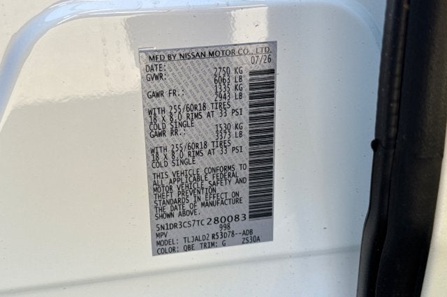 2026 Nissan Pathfinder SL