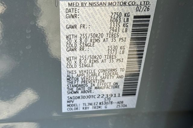 2026 Nissan Pathfinder Platinum