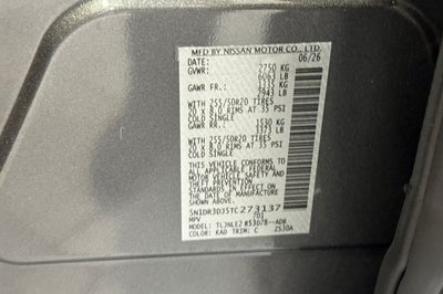 2026 Nissan Pathfinder Platinum