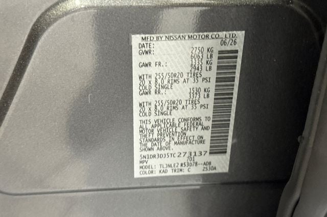 2026 Nissan Pathfinder Platinum