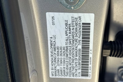 2025 Acura TLX AWDA-S