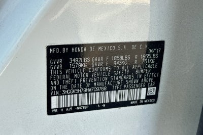 2017 Honda Fit EX