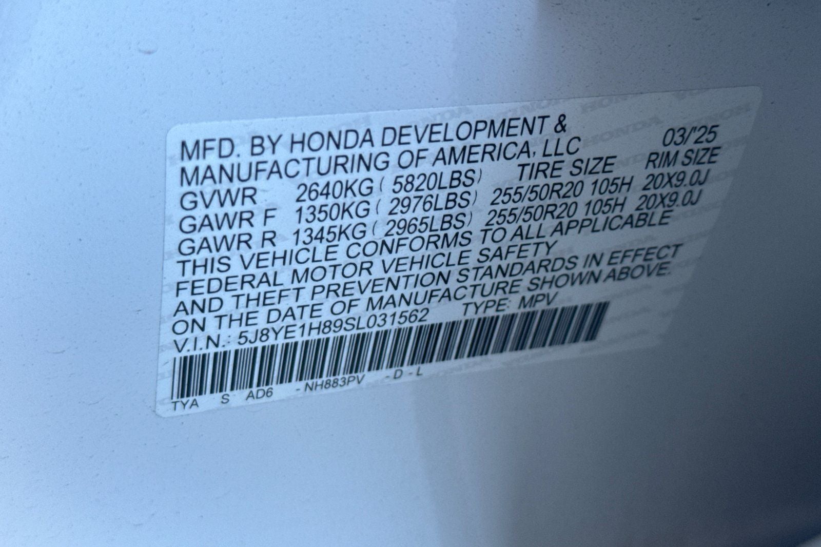 2025 Acura MDX Advance Package SH-AWD