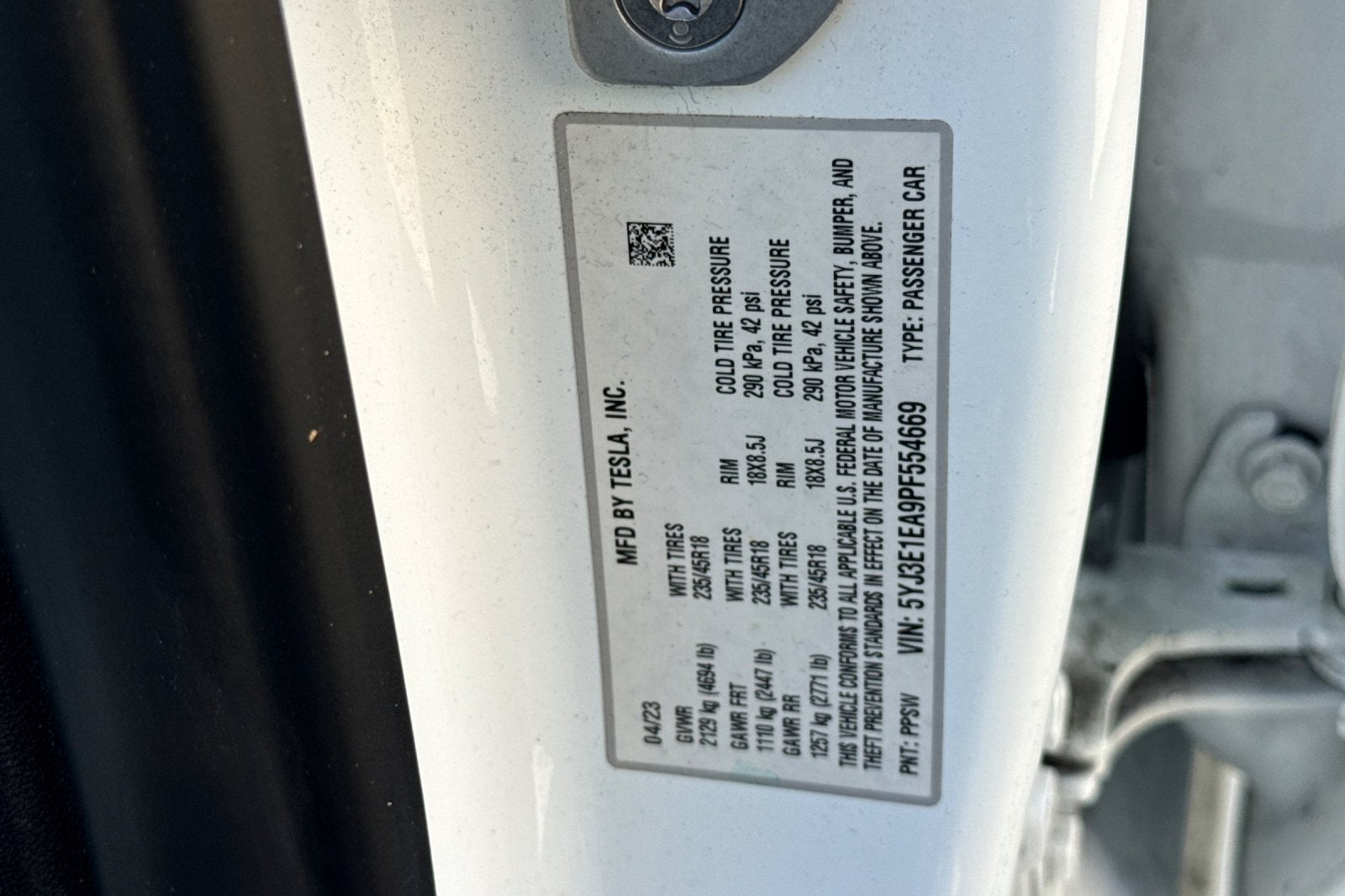 2023 Tesla Model 3 Base