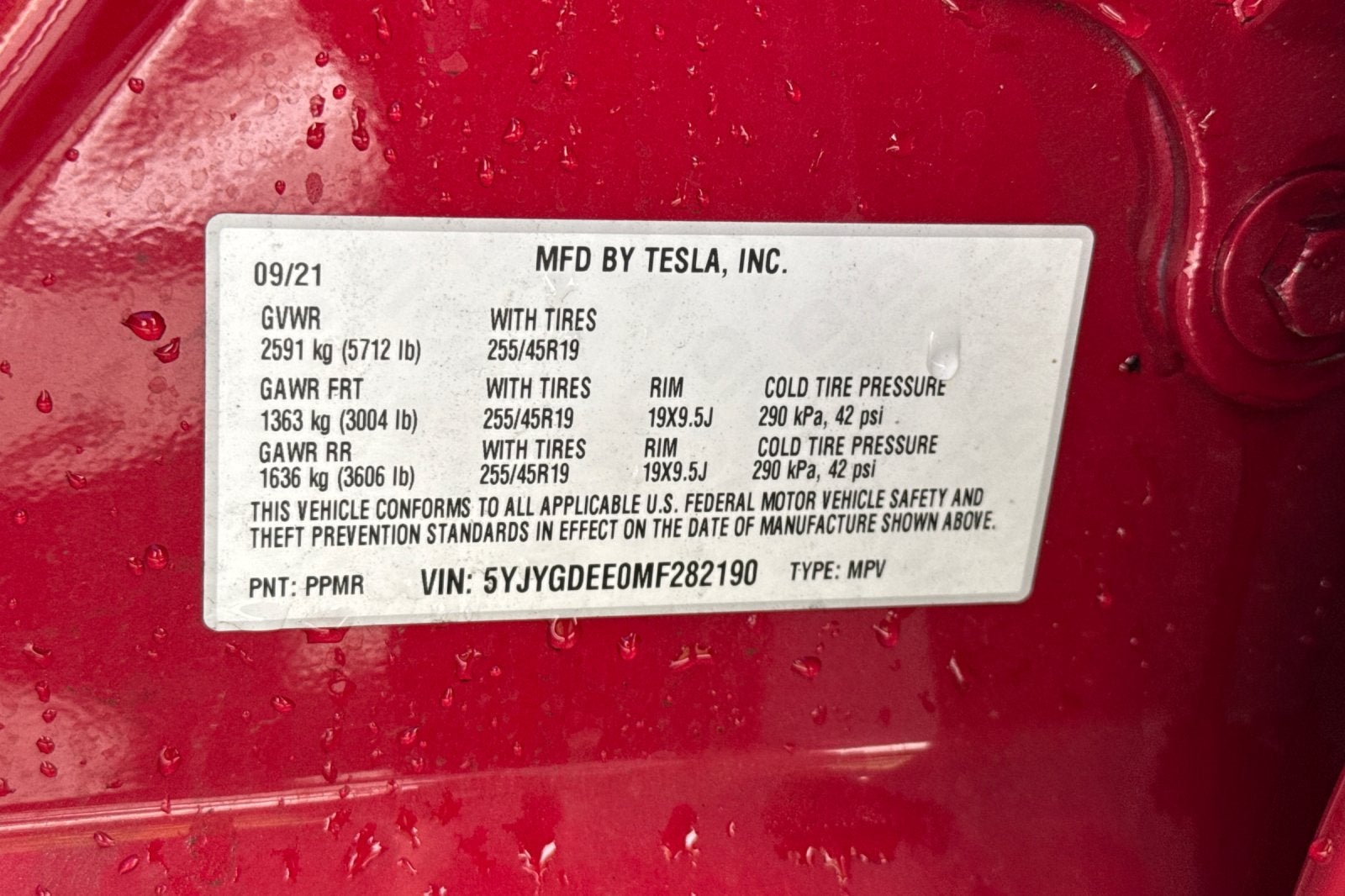 2021 Tesla Model Y Long Range