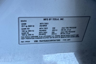 2024 Tesla Model Y Long Range