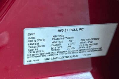 2022 Tesla Model Y Performance