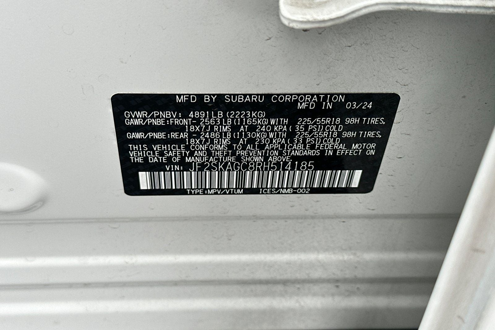 2024 Subaru Forester Sport