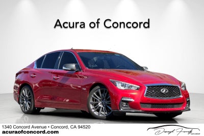 2018 INFINITI Q50 Red Sport 400