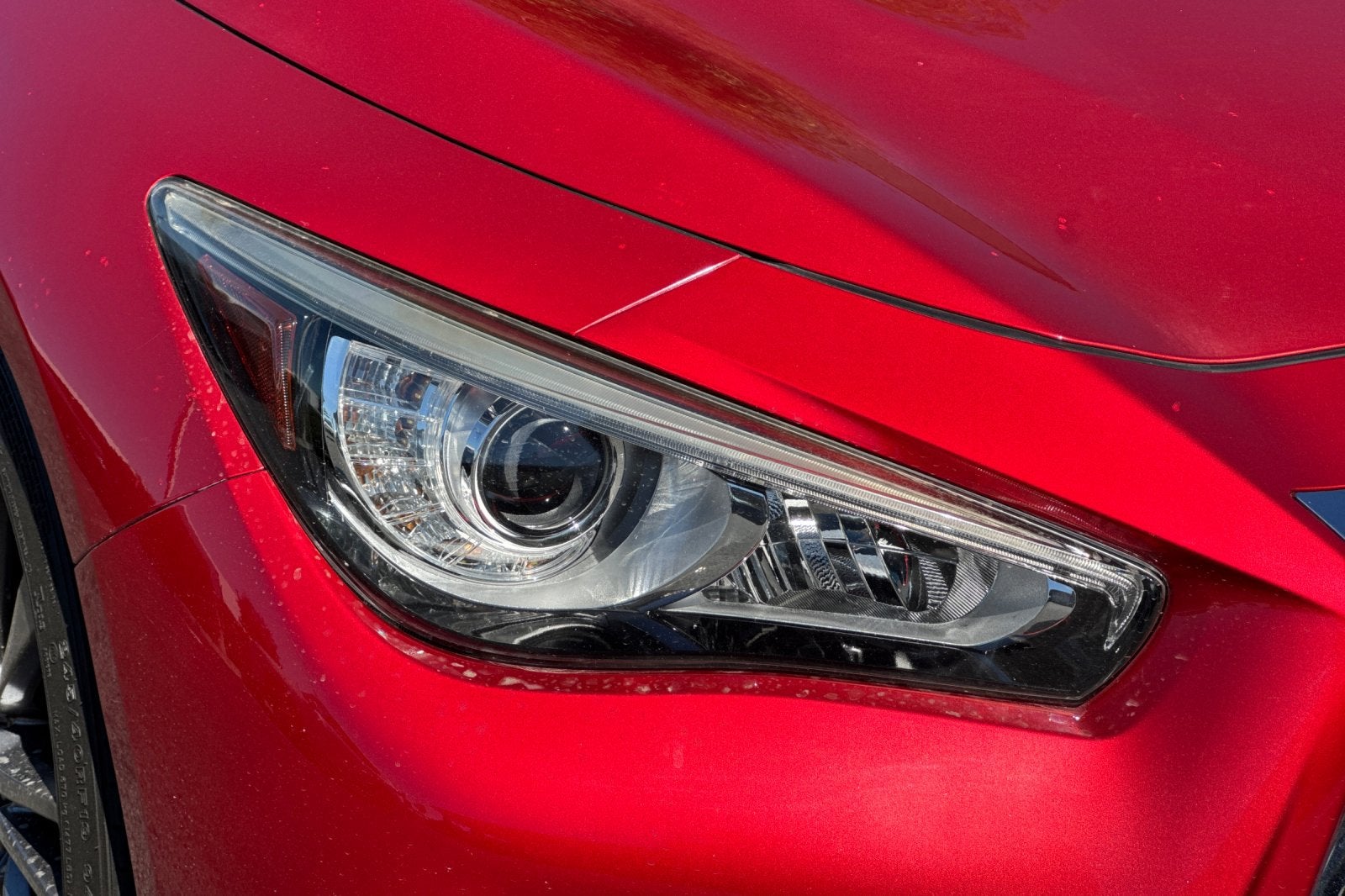 2018 INFINITI Q50 Red Sport 400