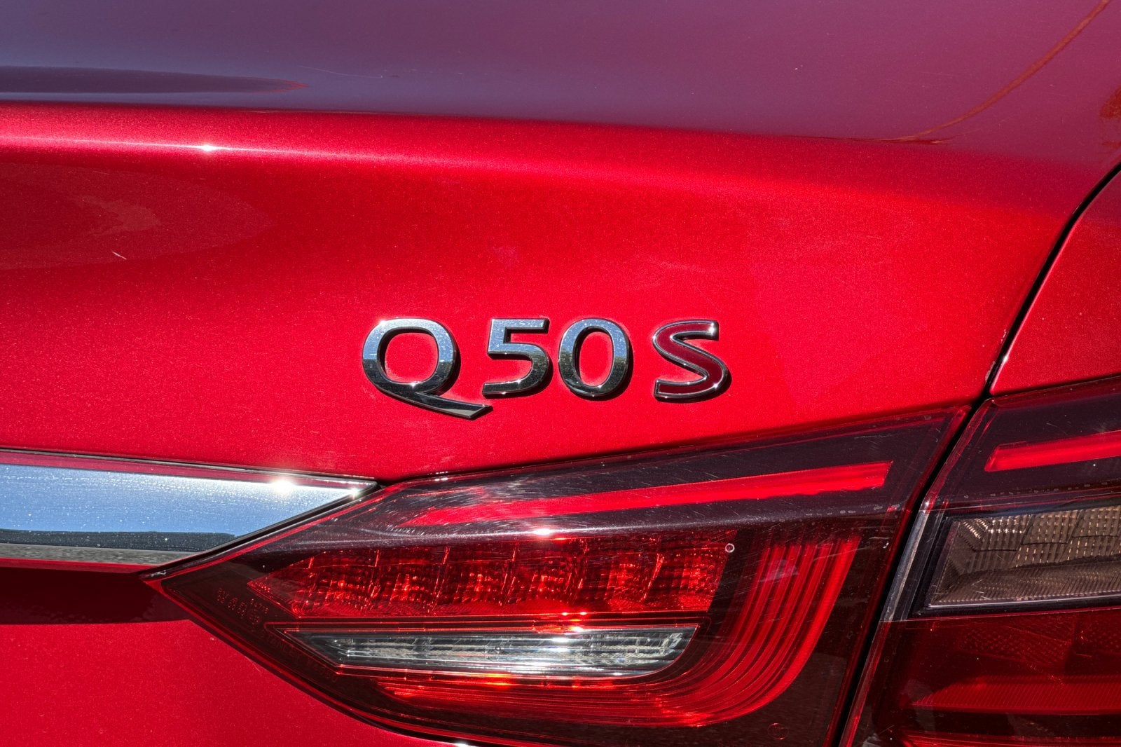2018 INFINITI Q50 Red Sport 400