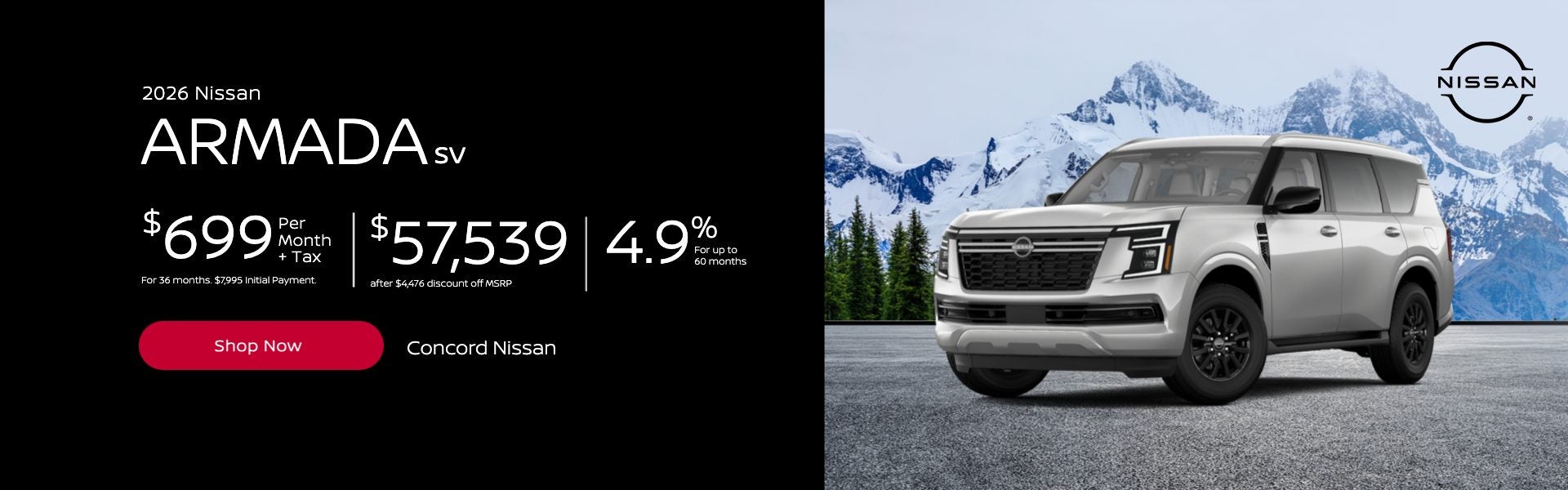 2026 Armada SV