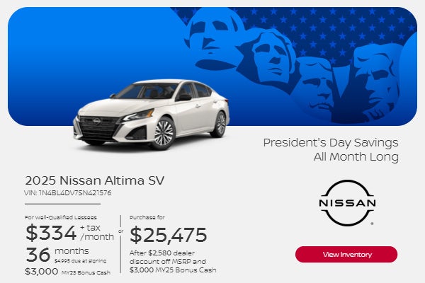 2025 Nissan Altima SV