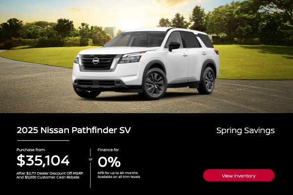 2025 Pathfinder SV