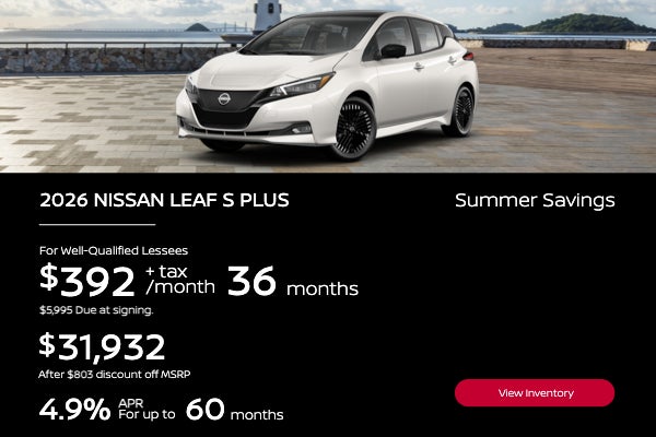 2026 Leaf S Plus