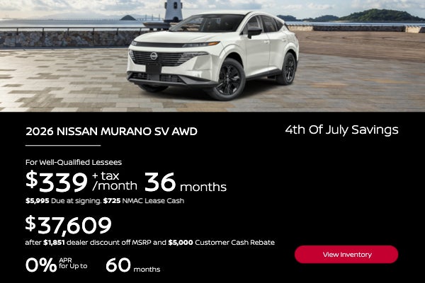 2026 NISSAN MURANO SV AWD