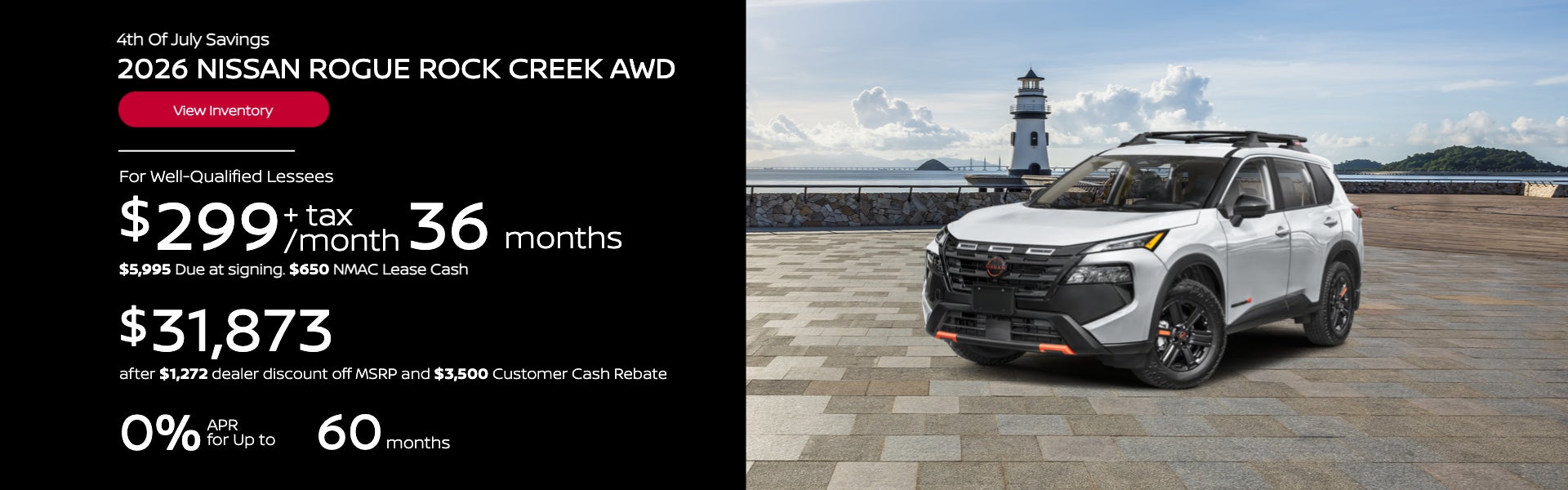 2026 NISSAN ROGUE ROCK CREEK AWD
