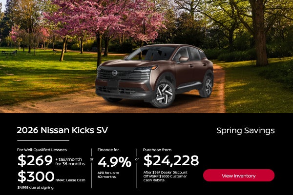 2026 NISSAN KICKS SV