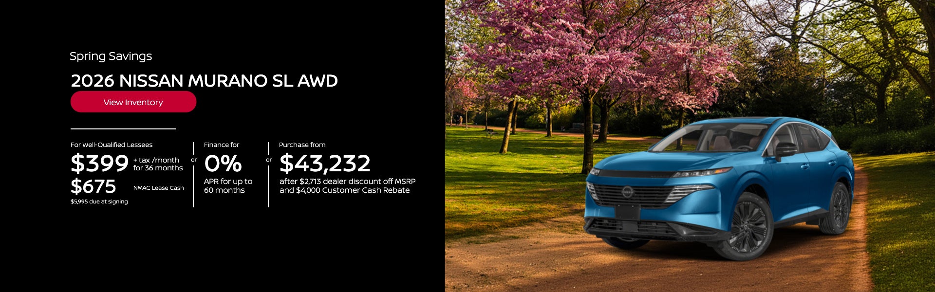 2026 NISSAN MURANO SL AWD